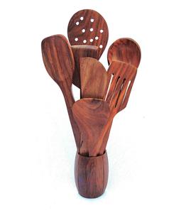 Couverts en bois de mangue faits à la main, fabricant, service de Table, vente en gros - Product Image 1