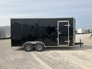 Remolque de Carga Cerrado 2026 Cross 7x16 con Eje Tándem, Remolque Utilitario con 84 Pulgadas de Altura Interior, Puerta de Rampa con Forma de V, Remolque de Carga con Capacidad de 7000 lb - Product Image 2