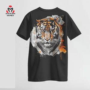 T-shirts pour hommes décontractés, doux, fitness, été, fins, col rond, manches courtes, unis, 100% coton, respirants, séchage rapide, nouveau modèle - Product Image 2