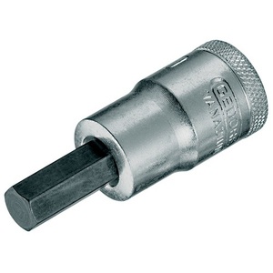Llave de Tubo GEDORE de 60 mm, Blanca, con Inserto de Llave Hexagonal Interna de 19 (AF) 1/2'', Longitud de 3/16'', Herramientas de Taller - Product Image 1