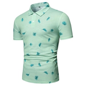 2023 hommes sublimation imprimé conception hommes golf chemise hommes polo graphique polyester polo chemise en gros impression par sublimation - Product Image 1
