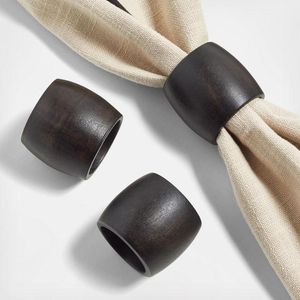 Anneau de serviette Harlequin classique, décoration de table en métal minimaliste moderne, support rond pour dîner, mariages, fêtes, repas à domicile - Product Image 6