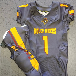 Maillot de football américain cousu par sublimation le plus récent, concevez votre propre uniforme de football américain, vêtements de football américain - Product Image 4