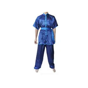 Top Trendy Best Quality Custom Logo Casual Comfortable Lightweight Breathable Traditional Martial Arts Equipment Kung Fu Uniform