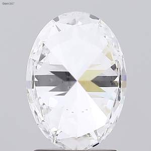 Diamant de laboratoire de taille ovale de 2.03 ct certifié IGI D Color VS2 Clarity Lab-Stone - Product Image 2