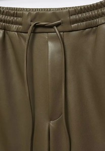 Venta al por mayor por encargo de las motocicletas de cuero Cargo Pantalones Mujeres de piel de oveja genuina pantalones de cuero - Product Image 5