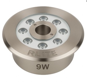 หลอดไฟแอลอีดีฝังพื้น9W, หลอดไฟ LED สำหรับกลางแจ้งโคมไฟอัพไลท์แบบฝังพื้นกันน้ำ | ไฟภูมิทัศน์โทนสีอบอุ่นและโทนสีขาวนวล - Product Image 4