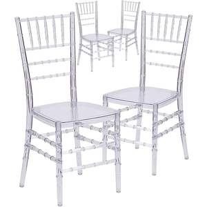 Sillas Chiavari Modernas de Acrílico Transparente para Bodas, Fiestas y Recepciones - Product Image 2