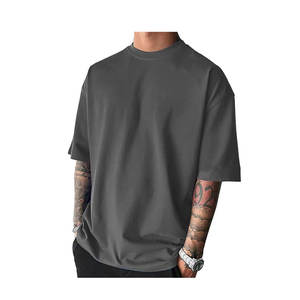 Camisetas Extra Grandes de Moda para Hombre, Camiseta Deportiva de Manga Corta, Ajuste Ligero, Cuello Redondo - Product Image 3