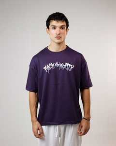 เสื้อยืดพิมพ์ลายโอเวอร์ไซส์กราฟิกแนวสตรีทเสื้อยืดผ้าฝ้ายน้ำหนักตัวใหญ่แนวสตรีทเสื้อยืดโอเวอร์ไซส์ออกแบบได้ตามต้องการ - Product Image 1