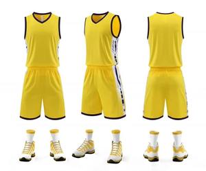 Uniformes de Baloncesto Duraderos Nuevos de Fábrica para Jóvenes, Conjuntos Reversibles, Diseño Transpirable y Sencillo - Product Image 5