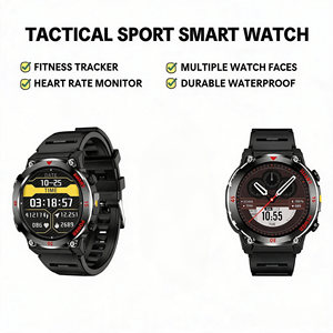 Reloj Inteligente Salmon Fat con Pantalla Táctil TFT de 1.52 Pulgadas, Monitor de Frecuencia Cardíaca, Monitor de Sueño, Reloj Deportivo para Hombres y Mujeres, Resistente al Agua IPX5 - Product Image 1