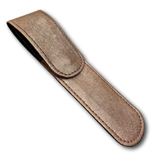 Étui en cuir pour pince à épiler en acier inoxydable \ Pince à épiler professionnelle de qualité supérieure pour salon de coiffure - Product Image 1