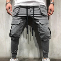 Pantalon de jogging cargo pour homme, pantalon de survêtement Pro Club, bas de survêtement, pantalon de sport décontracté pour homme de haute qualité