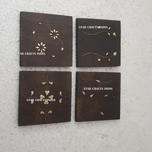 New Arrival Wholesale Price Natural <b>Coasters</b> for Drink Tea Coffee Bar Table <b>Coaster</b> Round Square <b>Slate</b> <b>Coasters</b> <b>Placemats</b> - Product Image 2