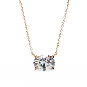Pendentif en or 18 carats avec un magnifique diamant cultivé en laboratoire pour femmes - Product Image 1