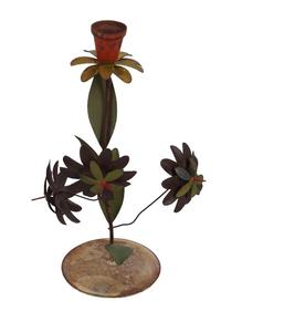 Bougeoir de décoration de Noël de guirlande de bougies de vacances de festival de concepteur d'or en métal pour la fête et l'usage festif - Product Image 2