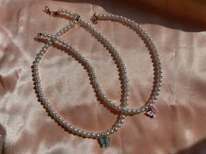 สร้อยคอลูกปัดคริสตัลลูกปัดโซดาลิทขนาด8มม. ทำด้วยมือเครื่องประดับหัตถกรรมหินโซดาไลต์ธรรมชาติ - Product Image 3