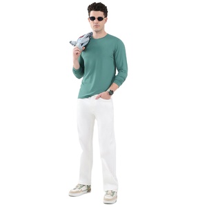 Camiseta Deportiva de Manga Larga, 260g, 100% Fibra de Bambú y Algodón, Cuello Redondo, Impresión Serigrafiada, Ligera, de Secado Rápido y Transpirable - Product Image 5