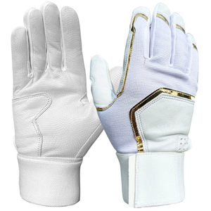 Guantes de béisbol y softbol de cuero coloridos de último estilo Protección de manos personalizada Recién llegados Precios bajos para Infield al aire libre - Product Image 4