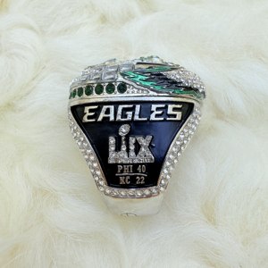 Bague de Champion LIX SuperBowl 2024-2025 NFL Philadelphia Eagles avec Ailes Déployables #26 BARKLEY & #1 HURTS & #11 #21 #33 #55 #88 - Product Image 3