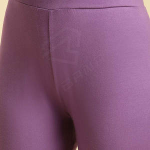 Nueva moda de cintura alta para mujer pantalones de entrenamiento transpirable poliéster Spandex personalizado al por mayor Fitness gimnasio Leggings mujeres - Product Image 4