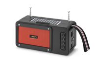 Haut-parleur Bluetooth sans fil à prix réduit, vente chaude, radio FM, énergie solaire, stéréo, caisson de basses, haut-parleurs Bluetooth, double antenne