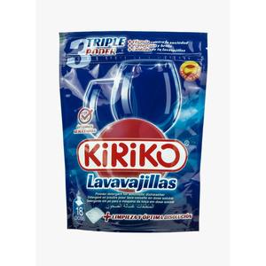 Kiriko 18 Unidades 360G Detergente Sólido para Lavavajillas en Polvo Desechable para Cocina Modelo España VDTP0005 - Product Image 1