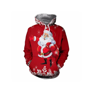 Sudadera con Capucha Navideña al por Mayor, Personalizable, Unisex, Diseño Personalizado, Impresión Digital 3D, 100% Algodón, Resistente al Viento y Transpirable - Product Image 5