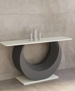 Mesa de Centro Moderna de Lujo Kalatri, Forma Personalizada, Desmontable, Ligera, Lavable, Decoración para Aniversario, Hogar, Oficina, Hotel - Product Image 1