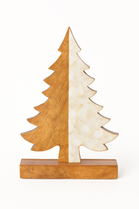 Sculpture d'arbre miroir de décoration moderne de qualité supérieure avec base en bois nouveauté élégante faite à la main pour les occasions de mariage - Product Image 6