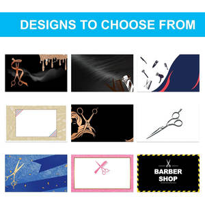 Venta al por mayor eleva tu marca tarjetas de visita personalizadas para pequeñas empresas Tarjeta de barbería de buena calidad - Product Image 2