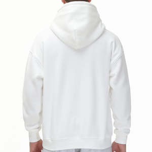 Sweats à capuche en coton Boxy de haute qualité sweat à capuche surdimensionné hommes haute qualité poids lourd conception personnalisée 100% coton sweats à capuche pour hommes - Product Image 6
