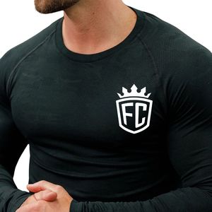 Camiseta Deportiva de Manga Larga para Hombre, Cuello Alto con Cierre, Diseño Sólido sin Costuras, Ligera y Elástica, para Entrenamiento y Fitness - Product Image 3