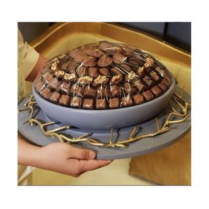 Bol à chocolat en métal avec forme ronde de la plus haute qualité servant des collations bol à dessert pour l'utilisation au restaurant - Product Image 5