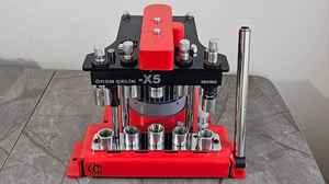 Oren-Engarzadores de acero de 5 estaciones motorizados, calibre 28, 6X, accesorio alto para caza - Product Image 4