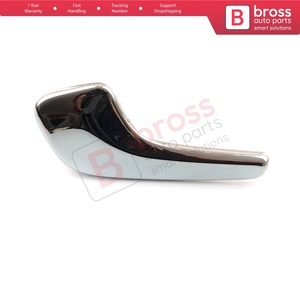 BDP219 Aluminum Plated Plastic Interior <b>Door</b> Handle 13297813 Front or Rear Left for Corsa D - Product Image 3
