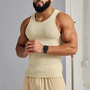 Nueva camiseta sin mangas deportiva de verano para hombre, camiseta sin mangas de entrenamiento transpirable, chaleco fino de secado rápido, ropa de Fitness para hombre - Product Image 5