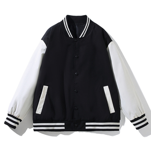 Chaqueta Varsity Acolchada con Capucha, Personalizada con Impresión en Lona, de Primera Calidad, Resistente al Viento, Unisex, Talla Grande, al por Mayor - Product Image 2