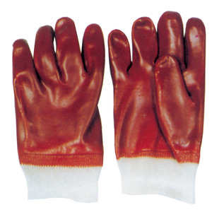 Venta caliente de alta calidad recubierto de PVC seguro trabajo de seguridad guantes de trabajo - Product Image 2