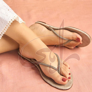 New Arrival Hot Sale Women <b>Slide</b> for Premium Quality Fashion Trend Printed Anti-Slippery Rich Velvet Upper Genuine Leather - Product Image 3