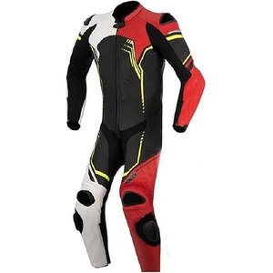 Combinaison de course moto personnalisée tendance 2024, combinaison en cuir de protection pour motards, imperméable et coupe-vent - Product Image 4