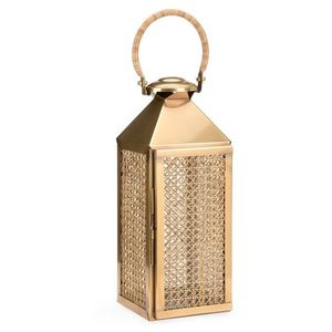 Nouveauté classique rotin fer métal fait à la main Acube Industries Festival bougie lanterne Unique décoration de la maison fêtes de noël - Product Image 1