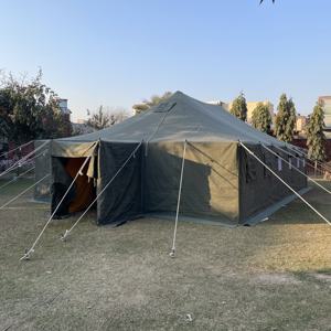 Tienda de lona impermeable de alta calidad para las cuatro estaciones, BC, 61m2, Disater Relief, Camping, alojamiento al aire libre, logotipo personalizado - Product Image 2