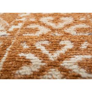 Alfombra Clásica Afgana de Lana Roja y Naranja, Tejida a Mano, Rectangular, para Hogar y Pasillo, Patrón Geométrico - RE-1159 - Product Image 3