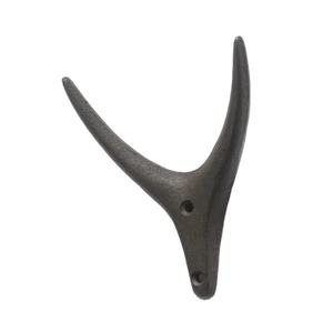 Crochet mural en forme de corne, nouveau support mural pour suspendre les vêtements, nouveau Look, crochet mural en métal, vente en gros - Product Image 1