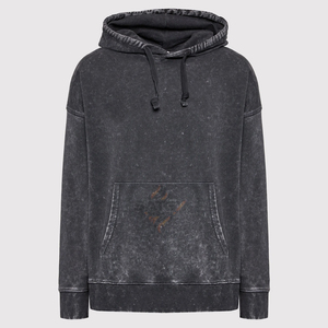 Sweat-shirts pour hommes en coton jersey lourd, logo personnalisé, uni, hiver, grande capuche, coupe régulière, délavé au soleil, délavé à l'acide, brodé, imperméable - Product Image 1