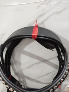 ชุดเดรสม้าคุณภาพพรีเมี่ยมหนังที่ดีที่สุดบุด้วยแผ่นรองสีดำและบังเหียนเว็บจากอินเดีย... - Product Image 6