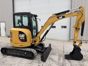 Caterpillar CAT 303.5E2 CR Mini Excavator Crawler Digger Compact <b>Hydraulic</b> Excavator for Construction and Farm Work - Product Image 4
