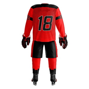 Color Rojo Negro Buen proveedor con logotipo propio Uniforme de baloncesto ligero hecho a mano de calidad premium POR INDUSTRIAS INCREÍBLES - Product Image 5